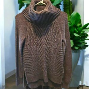 ELLE KNIT SWEATER SZ M